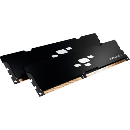 Модуль пам'яті для комп'ютера DDR5 32GB (2x16GB) 5600 MHz Black Prologix (PRO32GB5600B5K)