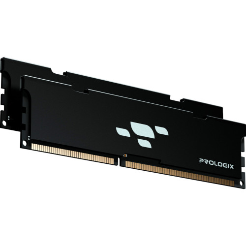 Модуль пам'яті для комп'ютера DDR5 32GB (2x16GB) 6000 MHz Black Prologix (PRO32GB6000B5K)