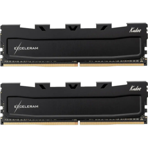 Модуль пам'яті для комп'ютера DDR5 64GB (2x32GB) 6000 MHz Black Kudos eXceleram (EK50640603240CD)