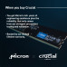 Модуль пам'яті для комп'ютера DDR5 8GB 4800 MHz Micron (CT8G48C40U5T)