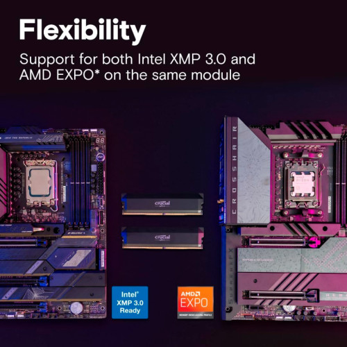 Модуль пам'яті для комп'ютера DDR5 16GB 6400 MHz Pro Micron (CP16G64C38U5B)
