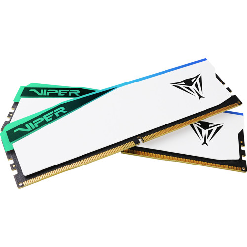 Модуль пам'яті для комп'ютера DDR5 32GB (2x16GB) 7000 MHz Viper Elite 5 RGB Patriot (PVER532G70C38KW)