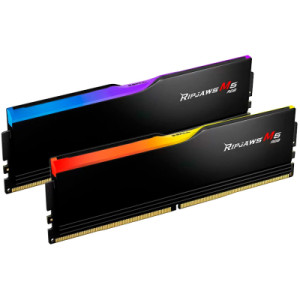 Модуль пам'яті для комп'ютера DDR5 32GB (2x16GB) 6400 MHz Ripjaws M5 RGB Black G.Skill (F5-6400J3239G16GX2-RM5RK)