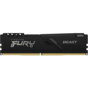 Модуль пам'яті для комп'ютера DDR4 32GB (4x8GB) 3200 MHz Beast Kingston Fury (ex.HyperX) (KF432C16BBK4/32)