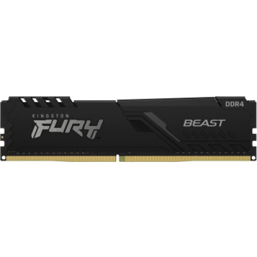 Модуль пам'яті для комп'ютера DDR4 32GB (4x8GB) 3200 MHz Beast Kingston Fury (ex.HyperX) (KF432C16BBK4/32)