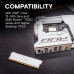 Модуль пам'яті для комп'ютера DDR5 16GB 6400 MHz Pro Overclocking White Micron (CP16G64C38U5W)