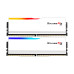 Модуль пам'яті для комп'ютера DDR5 32GB (2x16GB) 6000 MHz Ripjaws M5 RGB Matte White G.Skill (F5-6000J3636F16GX2-RM5RW)