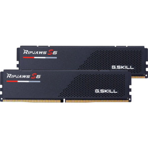 Модуль пам'яті для комп'ютера DDR5 32GB (2x16GB) 6400 MHz Ripjaws S5 Matte Black G.Skill (F5-6400J3648F16GX2-RS5K)