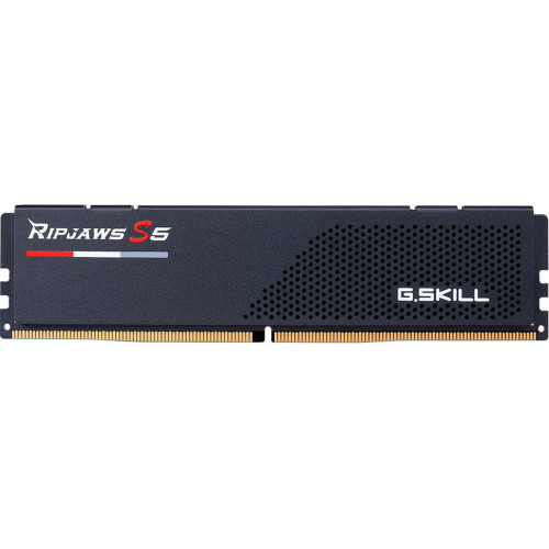 Модуль пам'яті для комп'ютера DDR5 32GB (2x16GB) 6400 MHz Ripjaws S5 Matte Black G.Skill (F5-6400J3648F16GX2-RS5K)