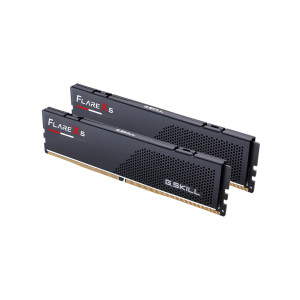 Модуль пам'яті для комп'ютера DDR5 32GB (2x16GB) 6400 MHz Flare X5 Matte Black G.Skill (F5-6400J3240G16GX2-FX5)