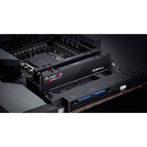 Модуль пам'яті для комп'ютера DDR5 32GB (2x16GB) 6400 MHz Flare X5 Matte Black G.Skill (F5-6400J3240G16GX2-FX5)