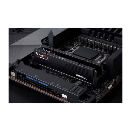 Модуль пам'яті для комп'ютера DDR5 32GB (2x16GB) 6400 MHz Flare X5 Matte Black G.Skill (F5-6400J3240G16GX2-FX5)