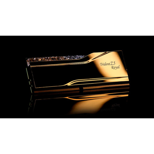 Модуль пам'яті для комп'ютера DDR5 32GB (2x16GB) 7200 MHz Trident Z5 Royal Gold G.Skill (F5-7200J3445G16GX2-TR5G)