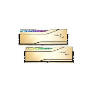 Модуль пам'яті для комп'ютера DDR5 32GB (2x16GB) 7200 MHz Trident Z5 Royal Gold G.Skill (F5-7200J3445G16GX2-TR5G)