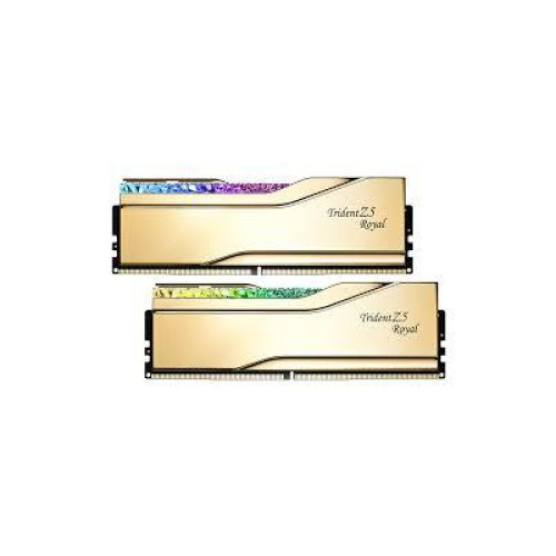 Модуль пам'яті для комп'ютера DDR5 32GB (2x16GB) 7200 MHz Trident Z5 Royal Gold G.Skill (F5-7200J3445G16GX2-TR5G)