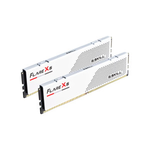 Модуль пам'яті для комп'ютера DDR5 48GB (2x24GB) 6000 MHz Flare X5 Matte White G.Skill (F5-6000J3036F24GX2-FX5W)
