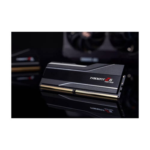Модуль пам'яті для комп'ютера DDR5 48GB (2x24GB) 6400 MHz Trident Z5 Neo RGB Matte Black G.Skill (F5-6400J3239F24GX2-TZ5NR)