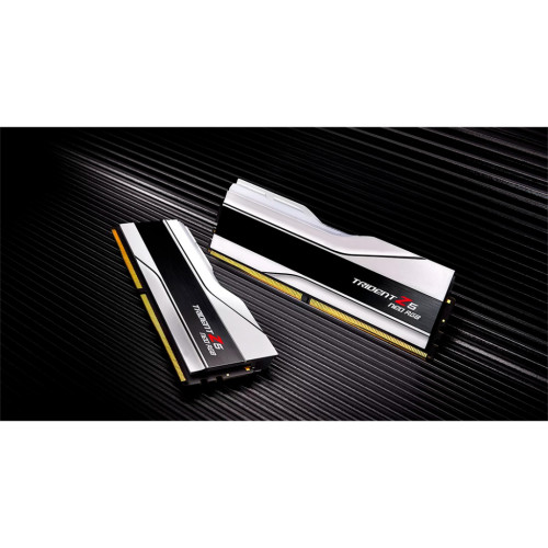 Модуль пам'яті для комп'ютера DDR5 64GB (2x32GB) 6000 MHz Trident Z5 Neo RGB Matte White G.Skill (F5-6000J3636F32GX2-TZ5NRW)