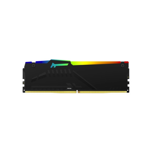 Модуль пам'яті для комп'ютера DDR5 128GB (2x64GB) 5600 MHz Beast RGB Kingston Fury (ex.HyperX) (KF556C36BBEAK2-128)