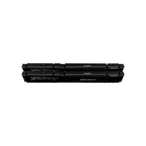 Модуль пам'яті для комп'ютера DDR5 128GB (2x64GB) 5600 MHz Beast Black Kingston Fury (ex.HyperX) (KF556C40BBK2-128)