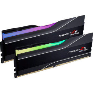 Модуль пам'яті для комп'ютера DDR5 48GB (2x24GB) 6000 MHz Trident Z5 Neo RGB Matte Black G.Skill (F5-6000J2836F24GX2-TZ5NR)
