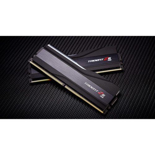 Модуль пам'яті для комп'ютера DDR5 96GB (2x48GB) 6400 MHz Trident Z5 RGB Matte Black G.Skill (F5-6400J3239F48GX2-TZ5RK)