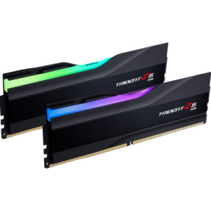 Модуль пам'яті для комп'ютера DDR5 96GB (2x48GB) 6400 MHz Trident Z5 RGB Matte Black G.Skill (F5-6400J3239F48GX2-TZ5RK)