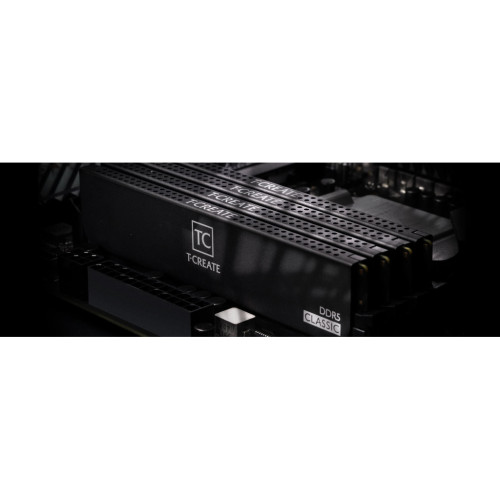 Модуль пам'яті для комп'ютера DDR5 32GB (2x16GB) 5600 MHz T-Create Classic Black Team (CTCCD532G5600HC46DC01)