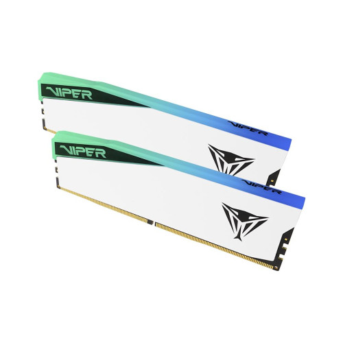 Модуль пам'яті для комп'ютера DDR5 32GB (2x16GB) 6000 MHz Viper Elite 5 RGB Patriot (PVER532G60C30KW)