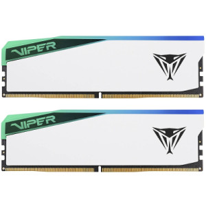 Модуль пам'яті для комп'ютера DDR5 32GB (2x16GB) 6000 MHz Viper Elite 5 RGB Patriot (PVER532G60C30KW)