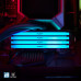 Модуль пам'яті для комп'ютера DDR4 8GB 3200 MHz Beast RGB Kingston Fury (ex.HyperX) (KF432C16BB2A/8WP)
