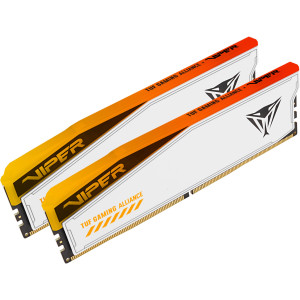 Модуль пам'яті для комп'ютера DDR5 32GB (2x16GB) 6600 MHz Viper Elite 5 RGB Patriot (PVER532G66C34KT)