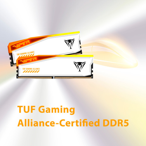 Модуль пам'яті для комп'ютера DDR5 32GB (2x16GB) 6600 MHz Viper Elite 5 RGB Patriot (PVER532G66C34KT)