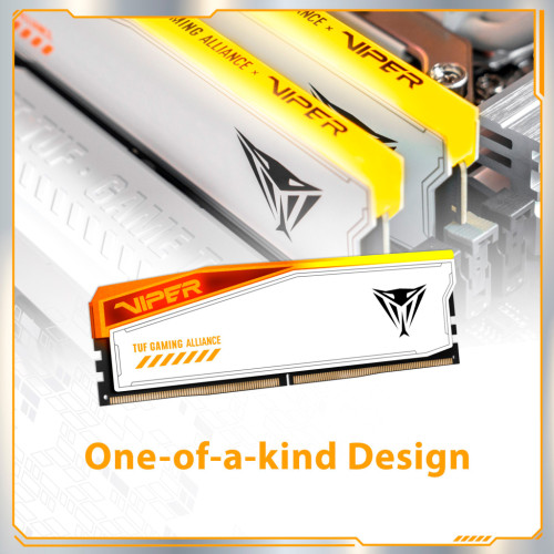 Модуль пам'яті для комп'ютера DDR5 32GB (2x16GB) 6600 MHz Viper Elite 5 RGB Patriot (PVER532G66C34KT)