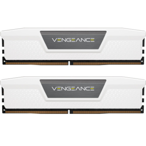 Модуль пам'яті для комп'ютера DDR5 32GB (2x16GB) 6000 MHz Vengeance White Corsair (CMK32GX5M2E6000Z36W)