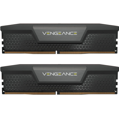 Модуль пам'яті для комп'ютера DDR5 96GB (2x48GB) 6800 MHz Vengeance XMP Black Corsair (CMK96GX5M2B6800C40)