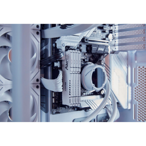 Модуль пам'яті для комп'ютера DDR5 16GB 6000 MHz Beast White EXPO Kingston Fury (ex.HyperX) (KF560C36BWE2-16)