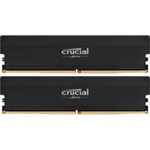 Модуль пам'яті для комп'ютера DDR5 64GB (2x32GB) 6400 MHz Pro Overclocking Black Micron (CP2K32G60C40U5B)