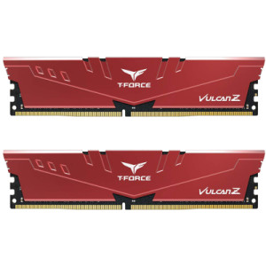 Модуль пам'яті для комп'ютера DDR4 32GB (2x16GB) 3200 MHz Vulcan Z RED Team (TLZRD432G3200C16FDC01)