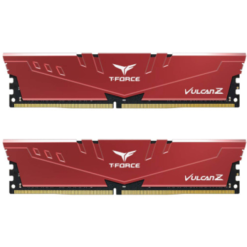 Модуль пам'яті для комп'ютера DDR4 32GB (2x16GB) 3200 MHz Vulcan Z RED Team (TLZRD432G3200C16FDC01)