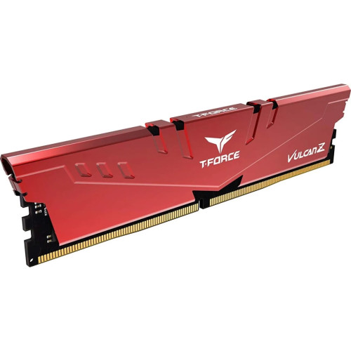 Модуль пам'яті для комп'ютера DDR4 16GB (2x8GB) 2666 MHz T-Force Vulcan Z Red Team (TLZRD416G2666C18H01)