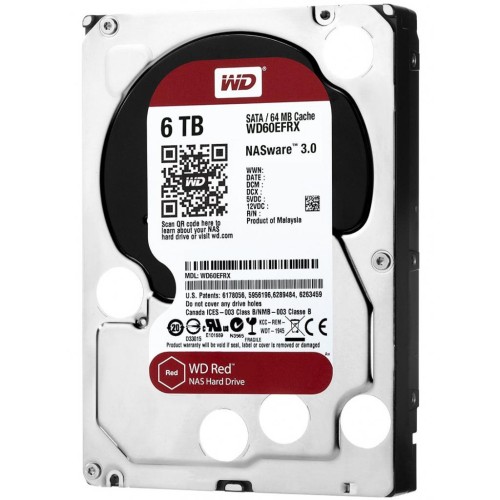 Жорсткий диск 3.5 6TB WD (WD60EFRX)