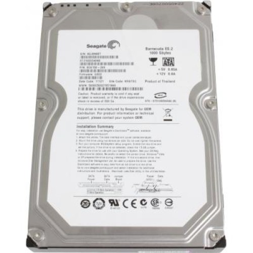 Жорсткий диск Seagate 3.5 1TB (# ST31000340NS #)