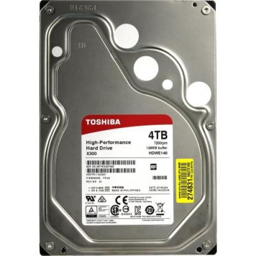 Жорсткий диск 3.5 4TB Toshiba (HDWE140UZSVA)