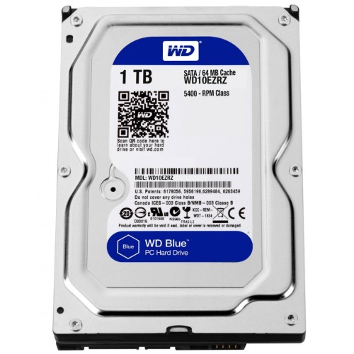 Жорсткий диск 3.5 1TB WD (#WD10EZRZ-FR#)