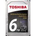 Жорсткий диск 3.5 6TB Toshiba (HDWE160UZSVA)