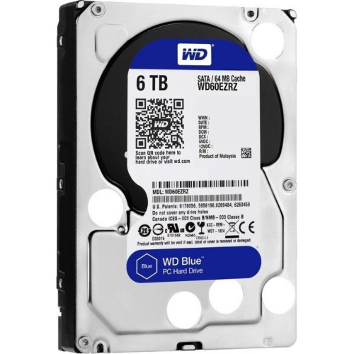 Жорсткий диск 3.5 6TB WD (# WD60EZRZ-FR #)