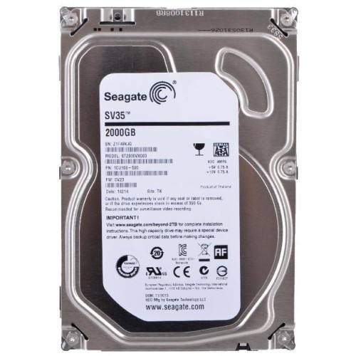 Жорсткий диск 3.5 2TB Seagate (# ST2000VX000-FR #)