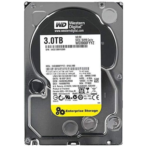 Жорсткий диск 3.5 3TB WD (#WD3000FYYZ-FR#)