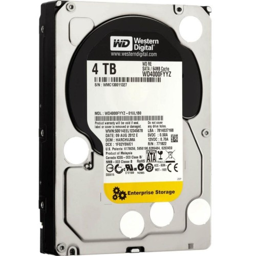 Жорсткий диск 3.5 4TB WD (#WD4000FYYZ-FR#)